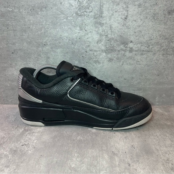 Nike Air Jordan 2/3 Sneakers FD0384-001 Womens sz 7.5 - black/grey - Picture 3 of 6